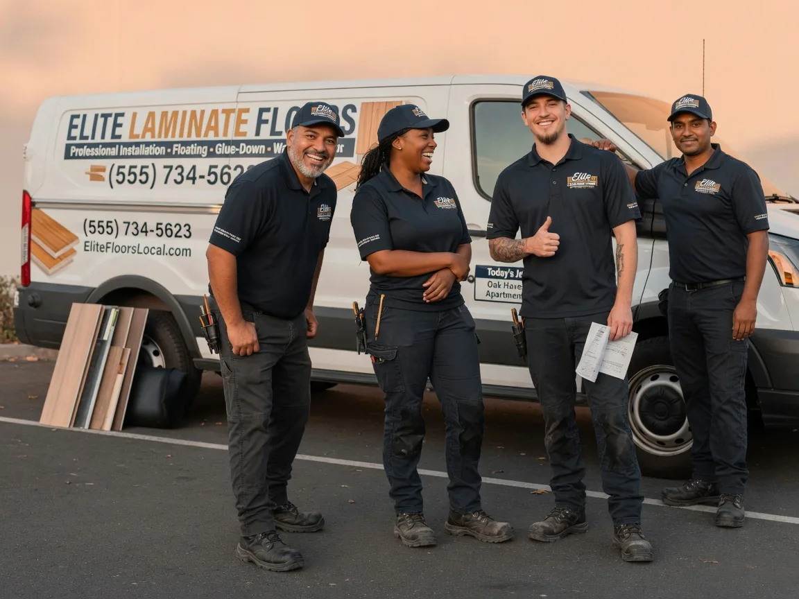 Laminate flooring installation company in Muldoon, TX